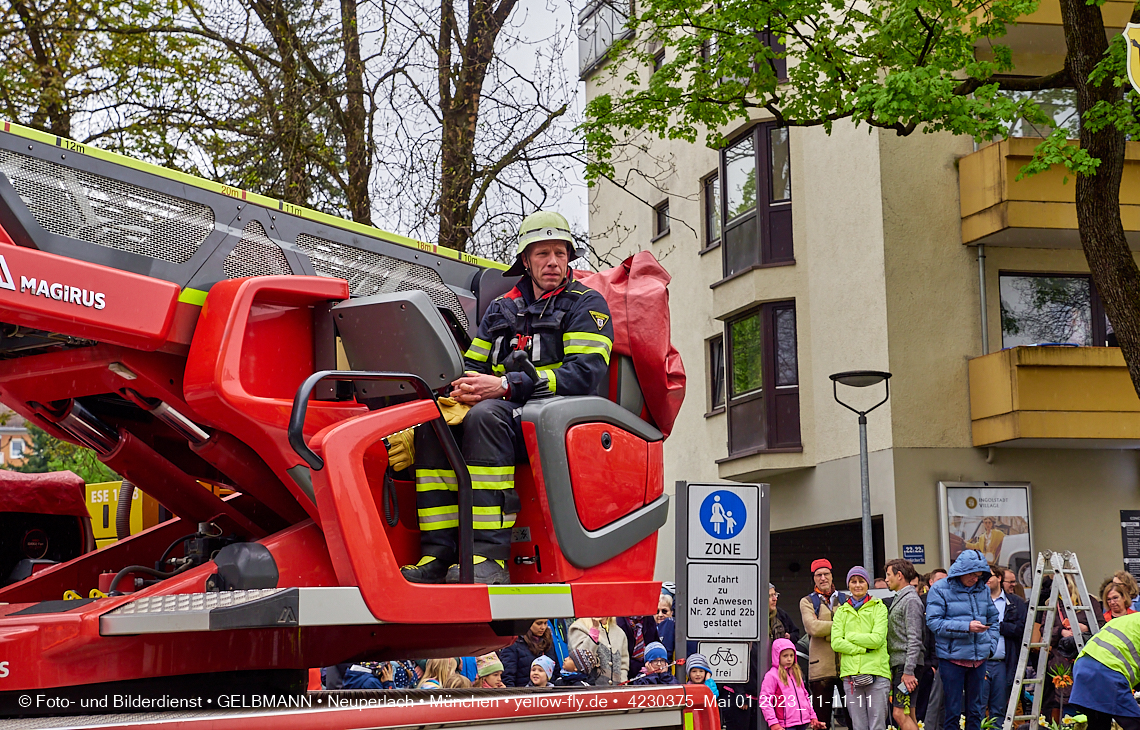 01.05.2023 - Maibaumaufstellung in Berg am Laim